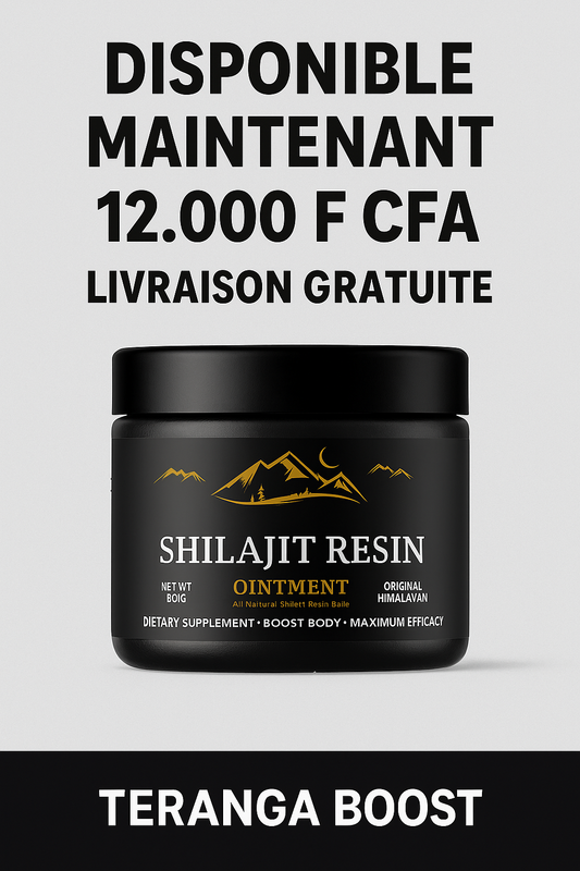 Shilajit Résine Himalaya – Énergie & Vitalité Naturelle